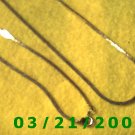 30" 2mm Gold Necklace  (E-4014
