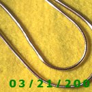 18" 3mm 2 Strand Gold Necklace, Adjustable  (E-4015)