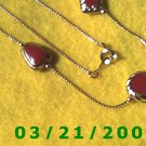 24" 1mm Gold Necklace w/Beads  (E-4019)