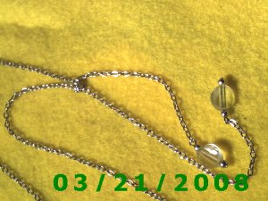 26" 2mm Silver Necklace  (E-4024)