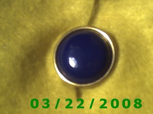 15/16" Button Cover Brass  (R002)