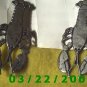 Set 4ea Button Covers, 1pr Pierced Earrings (Lobster  (R011)
