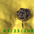 1" Gold Button Cover (plastic)  (R020)