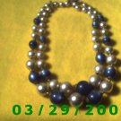 18" Double Strand Pearl Necklace (003)