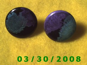 Multi colored Pierced Earrings  (015)