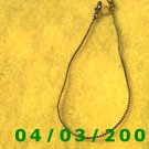 wide Gold Bracelet   (001)