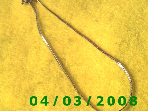 Silver Bracelet or Aanklet   (006)