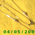 Gold Necklace w/beads (Avon)   E5001