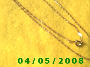 Gold Necklace    E5007