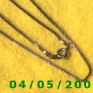 Silver Necklace    E5009