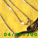 Gold Necklace w/Pendant     E5010