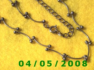 Silver Necklace     E5016