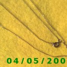 Gold Necklace    E5021