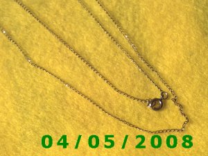 Gold Necklace    E5021