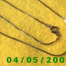 Silver Necklace    E5030