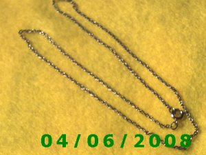 Silver Necklace    E5031