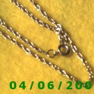 Silver Necklace      E5038