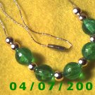 Gold Necklace w/Beads     E6003