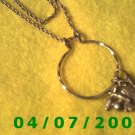 Gold Necklace w/Charms (Avon)      E6005