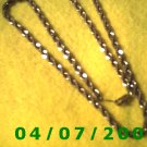 Gold Necklace     E6018