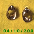 Gold Pierced Earrings     Q011