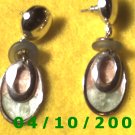 Silver Pierced Earrings     Q013