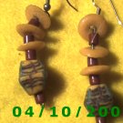 Chinese Beads Pierced Earrings     Q1001