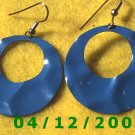 Blue Pierced Earrings     Q1014