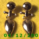 Gold Pierced Earrings     Q1018