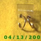 Hoop Gold Pierced Earrings         Q2025