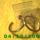 Hoop Gold Pierced Earrings     Q2026