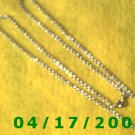 Silver Necklace      E3009