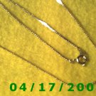 Gold Necklace     E3016
