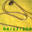Square Gold Necklace    EI002
