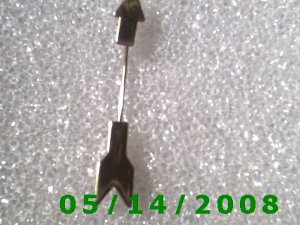Gold Arrow Stick Pin..............  B053