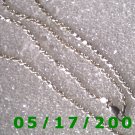 18" Silver .925 Necklace 2mm Italy (001)