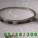 2.5" inside diameter Mexico Silver Bracelet (Roll2 001)