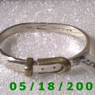 Adjustable 2 1/4 to 2 1/2" Mexico Silver Bracelet (052)