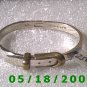 Adjustable 2 1/4 to 2 1/2" Mexico Silver Bracelet (052)