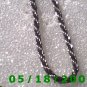 7.5" Silver  Bracelet Korea (006) (056)
