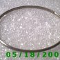 Silver Bracelet 2 7/8" Inside Diameter (008) (058)