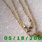 18" Gold Plated Necklace (010)