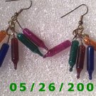 Miniature Lights Pierced Earrings     C010