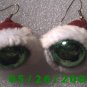 Santa's Hat Pierced Earrings     C016