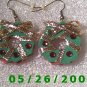 Wreath Pierced Earrings     C019