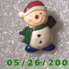 Snowman Pin     C006