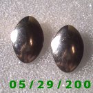Silver Clip On Earrings    D040