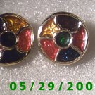 Silver Clip On Earrings    D045