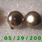 Silver BallsClip On Earrings    D047