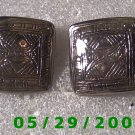 Silver Clip On Earrings    D055